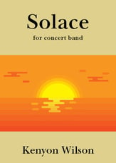 Solace Concert Band sheet music cover